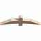 Ekena Millwork Bellingham Smooth Timber Gable Bracket, Douglas Fir, 60"W x 15"H x 5 1/2"D x 5 1/2"F, 6/12 Pitch GBW060X15X0606BEL00SDF - alternate 4